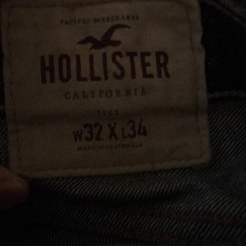 Hollister Jeans 32x34 Slim Straight - Picture 4 of 5